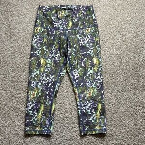Lululemon Wunder Under Crop II *Full-On Luxtreme (Roll Down)